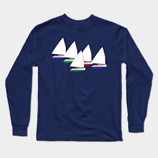 Cape Cod Catboats Racing Long Sleeve T-Shirt